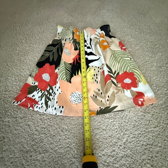 LOFT Floral Skirt Multicolor Size S NWT - Picture 10 of 10